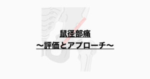 鼠径部痛　～評価とアプローチ～