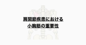 肩関節疾患における小胸筋の重要性